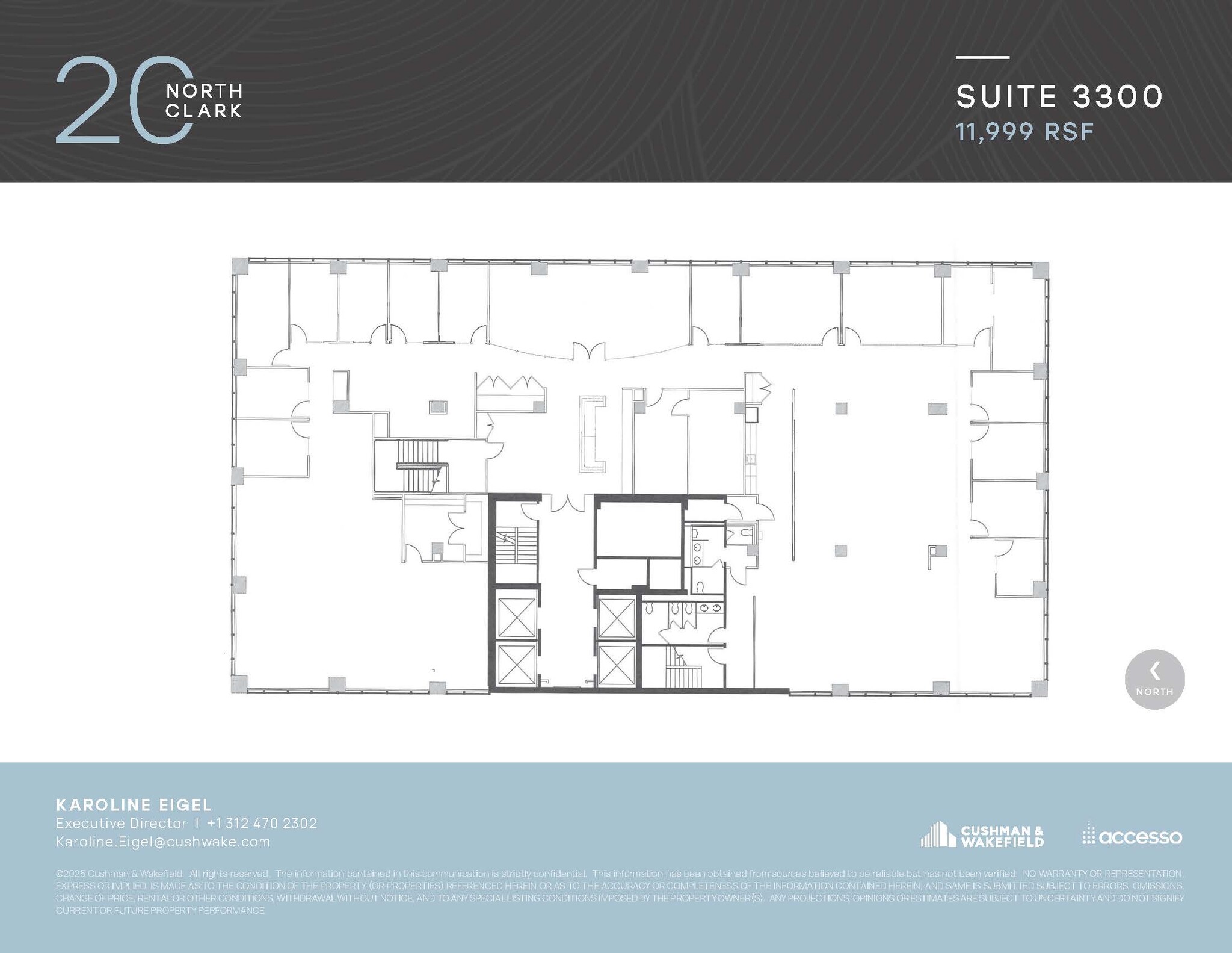 20 N Clark St, Chicago, IL for lease Floor Plan- Image 1 of 1