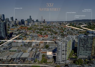 337 Water St, Fortitude Valley, QLD - Aerial  map view