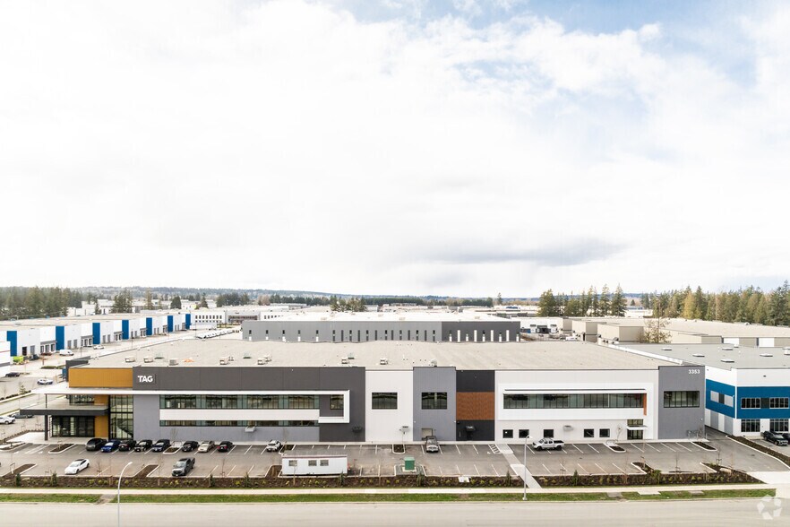 3353 194 St, Surrey, BC for lease - Aerial - Image 3 of 4