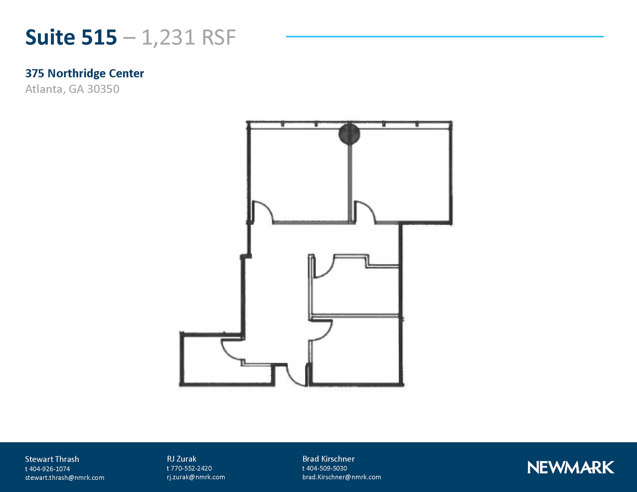 375 Northridge Rd, Atlanta, GA for lease Floor Plan- Image 1 of 7