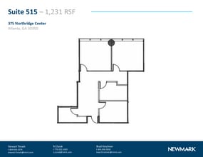 375 Northridge Rd, Atlanta, GA for lease Floor Plan- Image 1 of 7
