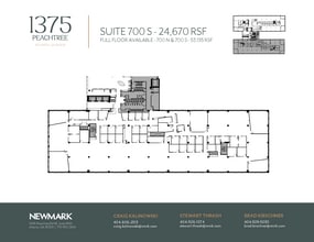 1375 Peachtree St NE, Atlanta, GA for lease Floor Plan- Image 2 of 2