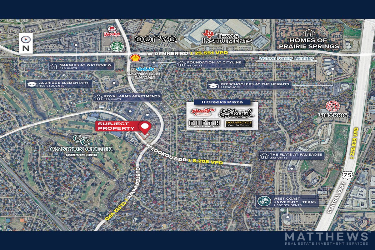 508 W Lookout Dr, Richardson, TX à louer Photo du bâtiment- Image 1 de 4