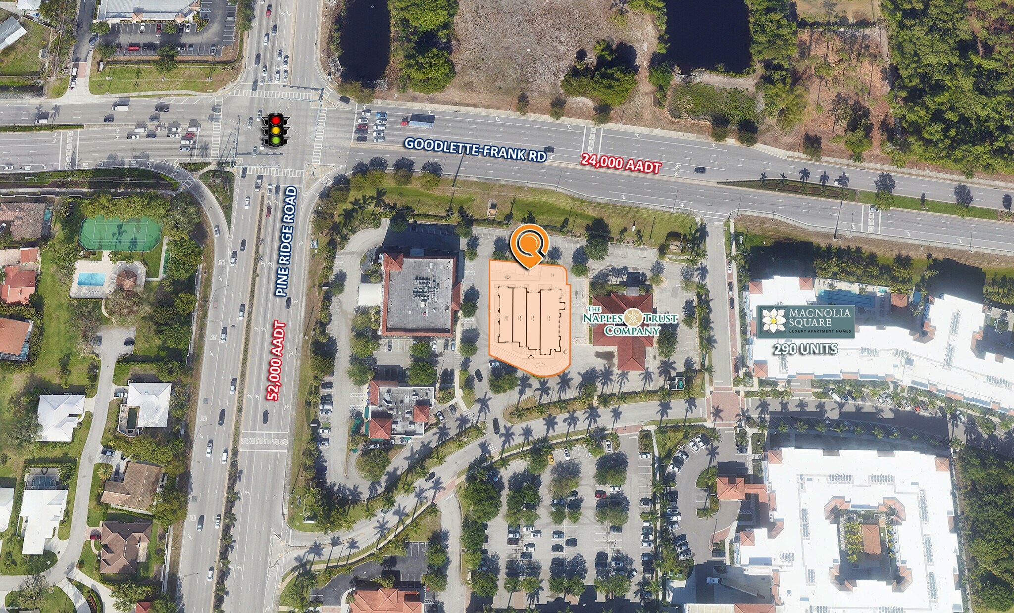 Pine Ridge Road, Naples, FL à louer Photo du bâtiment- Image 1 de 2