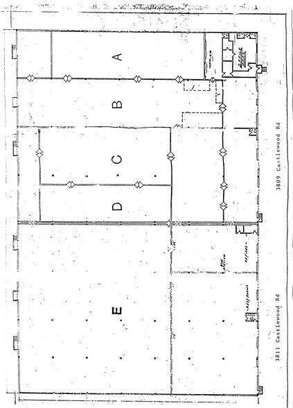 3809-3811 Castlewood Rd, Richmond, VA à louer - Plan d’étage - Image 2 de 15