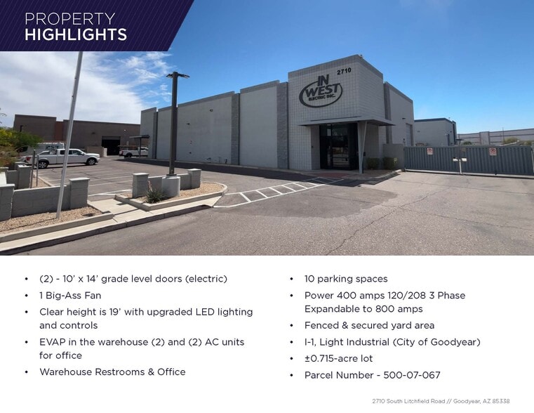 2710 S Litchfield Rd, Goodyear, AZ for sale - Building Photo - Image 2 of 6
