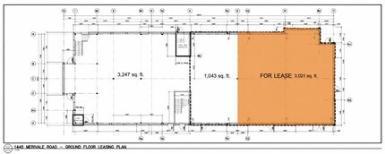 1445 Merivale Rd, Ottawa, ON for lease Floor Plan- Image 2 of 5