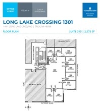 1441 W Long Lake Rd, Troy, MI à louer Plan d’étage- Image 1 de 1