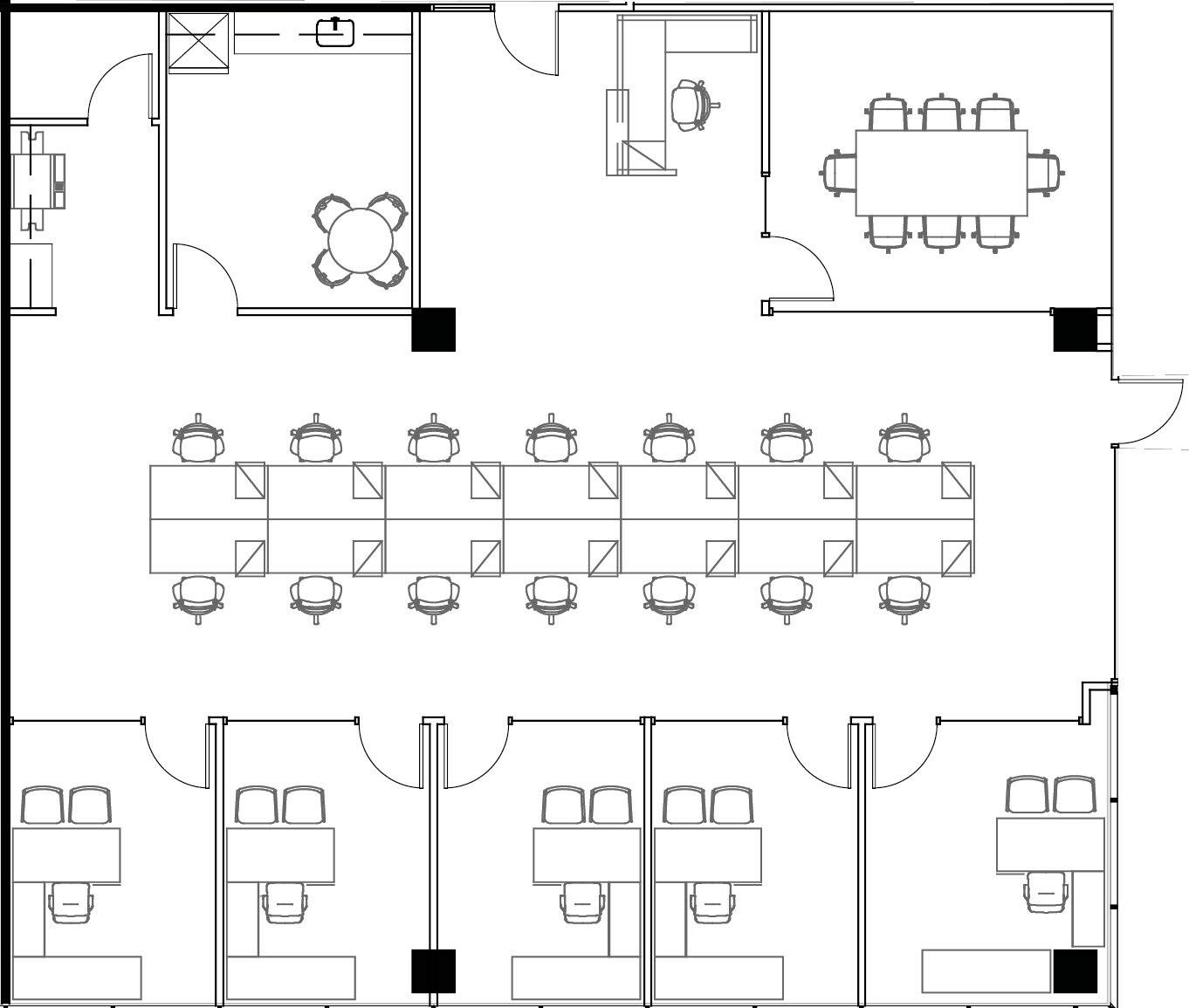 199 S Los Robles Ave, Pasadena, CA à louer Plan d’étage- Image 1 de 1