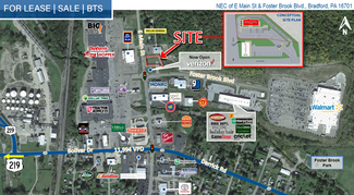 Plus de détails pour E Main St & Foster Brook Bl, Bradford, PA - Terrain à vendre