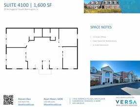 33 W Higgins Rd, South Barrington, IL for lease Floor Plan- Image 1 of 1