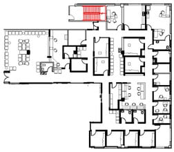 1002 N Church St, Greensboro, NC à louer Plan d’étage- Image 1 de 1