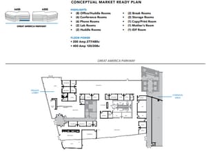 4655 Great America Pky, Santa Clara, CA for lease Floor Plan- Image 1 of 1