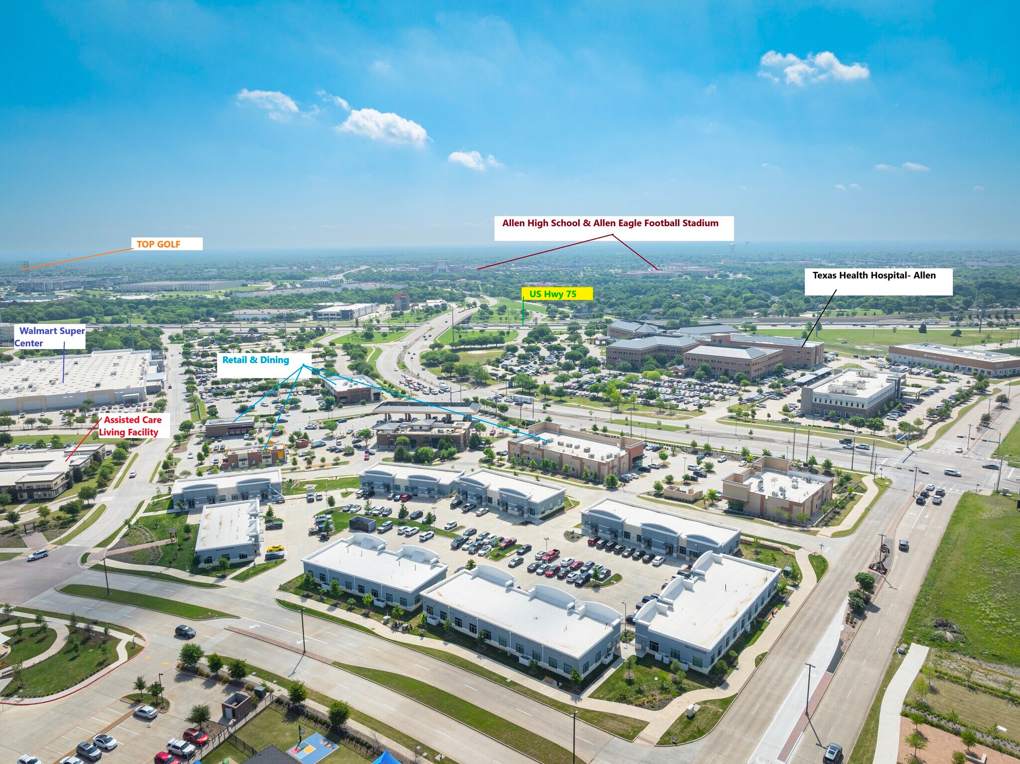 945 Stockton Dr, Allen, TX for lease Building Photo- Image 1 of 21