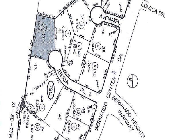 11610 Iberia Pl, San Diego, CA à louer - Plan cadastral - Image 2 de 9