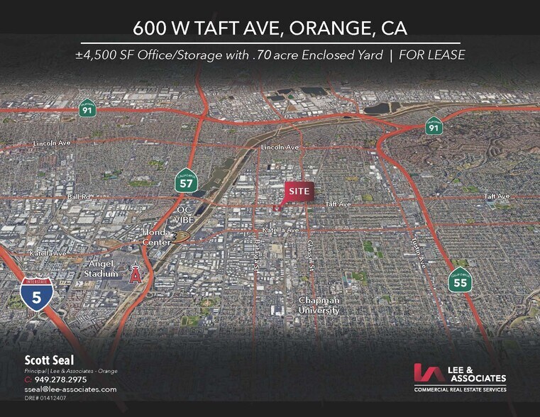 600 W Taft Ave, Orange, CA à louer - Photo du bâtiment - Image 2 de 8