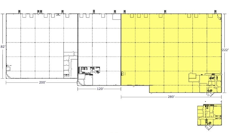 1600-1640 Johnson Way, New Castle, DE à louer Plan d’étage- Image 1 de 1