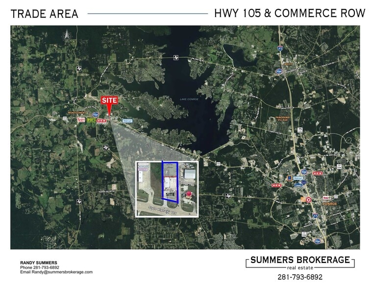 10630 Commerce Row, Montgomery, TX for lease - Aerial - Image 3 of 24