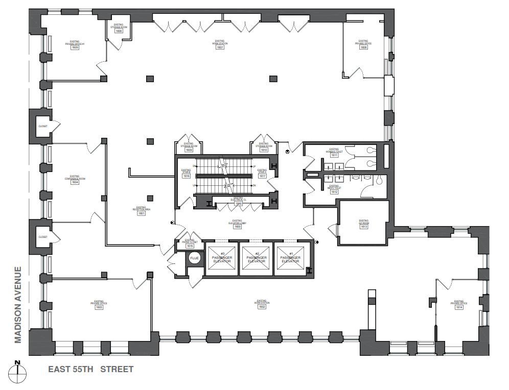 551 Madison Ave, New York, NY à louer Plan d  tage- Image 1 de 13