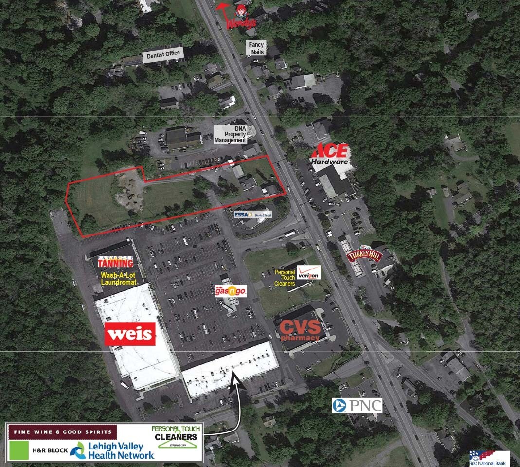 2820 Route 611, Tannersville, PA à vendre Photo du bâtiment- Image 1 de 20