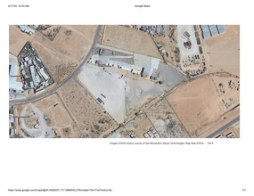 17105 Darwin Ave, Hesperia, CA - aerial  map view