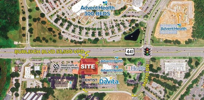 Plus de détails pour 1410 E Burleigh Blvd, Tavares, FL - Terrain à louer