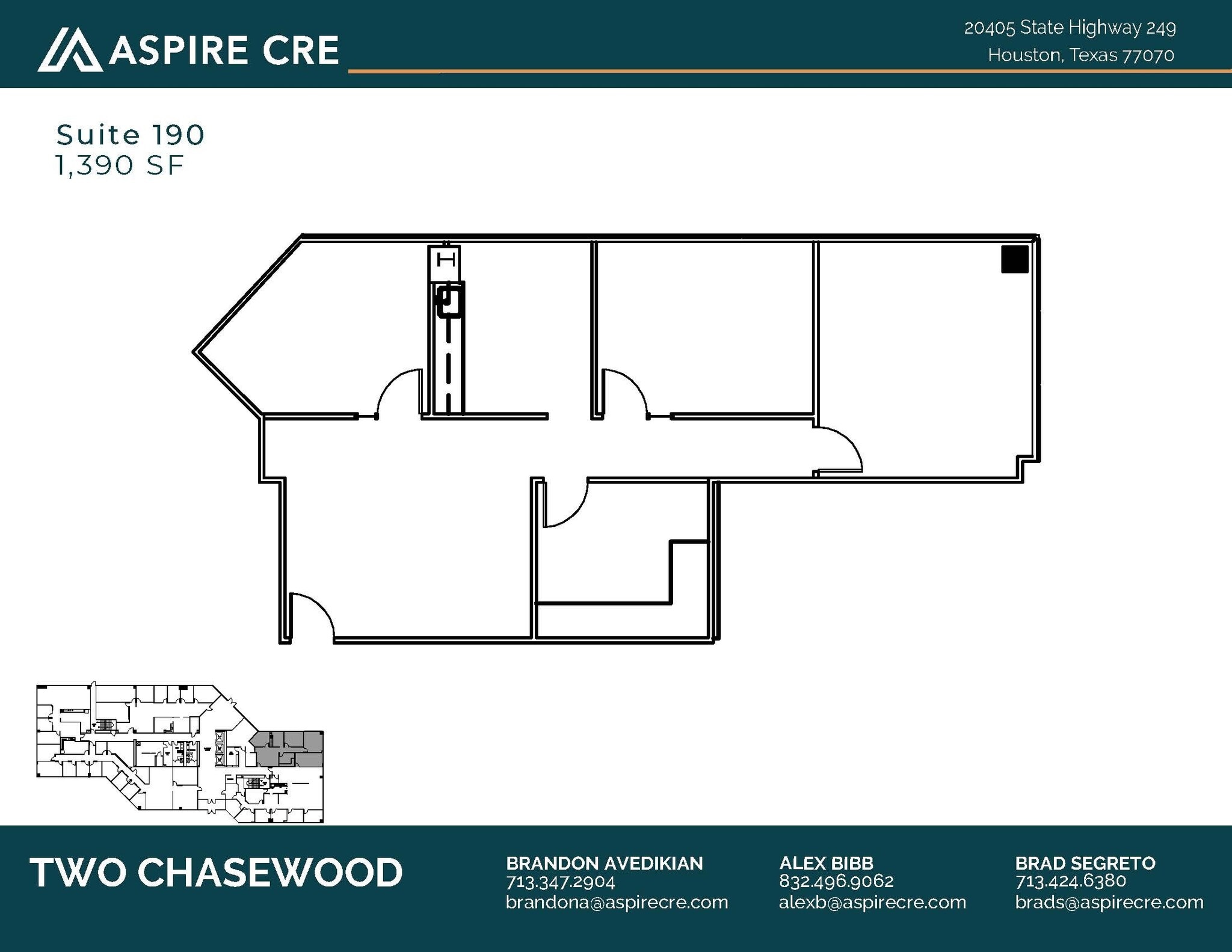 20333 State Highway 249, Houston, TX for lease Floor Plan- Image 1 of 1