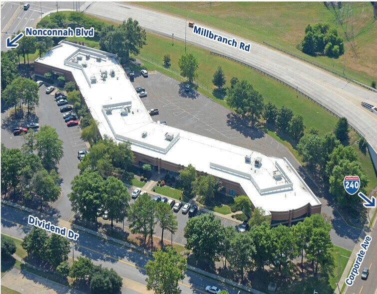 2655 Dividend Dr, Memphis, TN à louer - Aérien - Image 3 de 4
