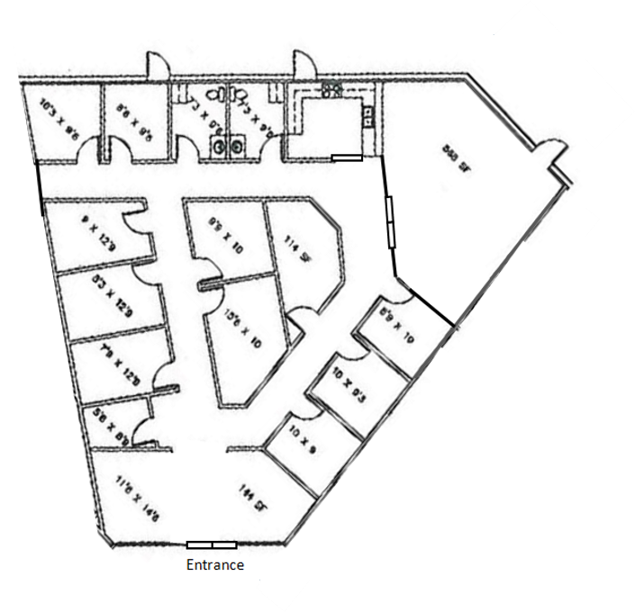 16350 Blanco Rd, San Antonio, TX à louer Plan d’étage- Image 1 de 1