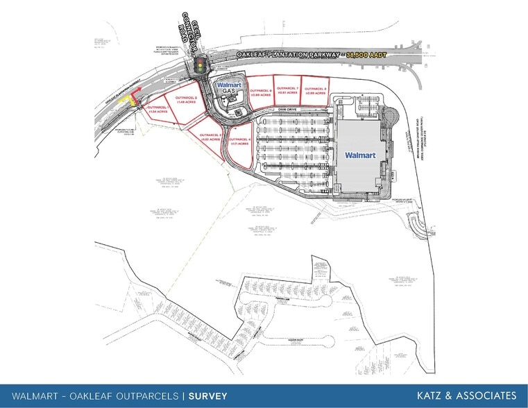 SWC Oakleaf Plantation Pky & Cecile Commerce Center Pk, Jacksonville, FL à louer - Photo du bâtiment - Image 2 de 2