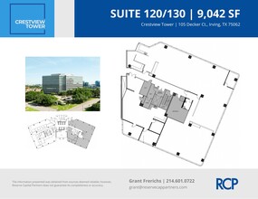 105 Decker Ct, Irving, TX à louer Plan d  tage- Image 2 de 2