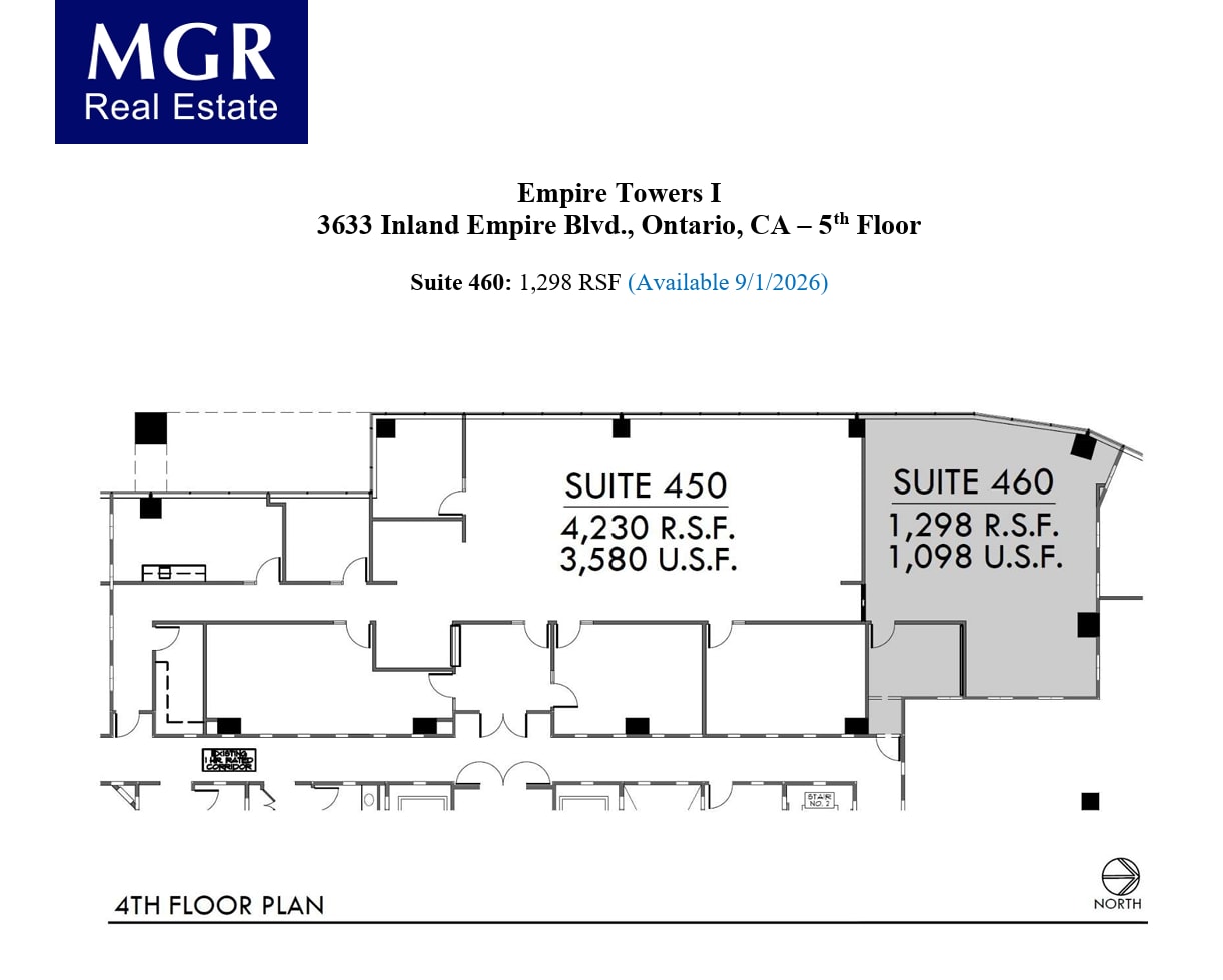 3633 Inland Empire Blvd, Ontario, CA for lease Floor Plan- Image 1 of 1