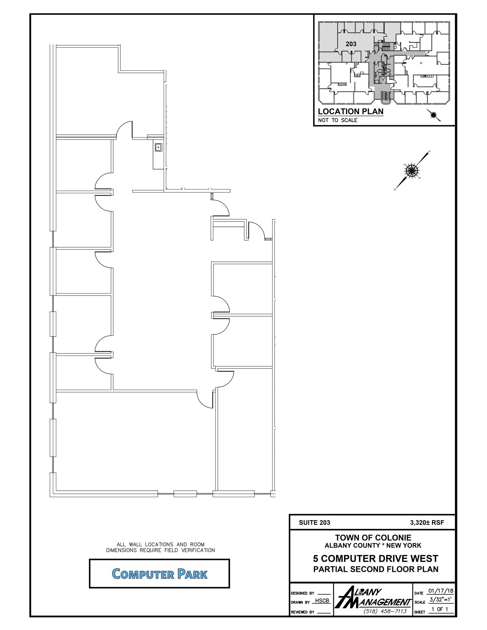 2 Computer Dr W, Albany, NY à louer Plan de site- Image 1 de 1