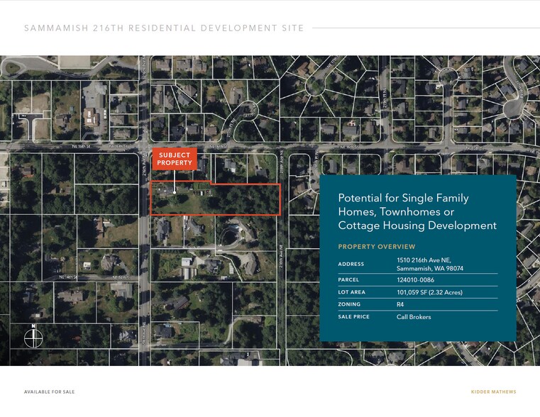 1510 216th Ave NE, Sammamish, WA à vendre - Aérien - Image 2 de 3