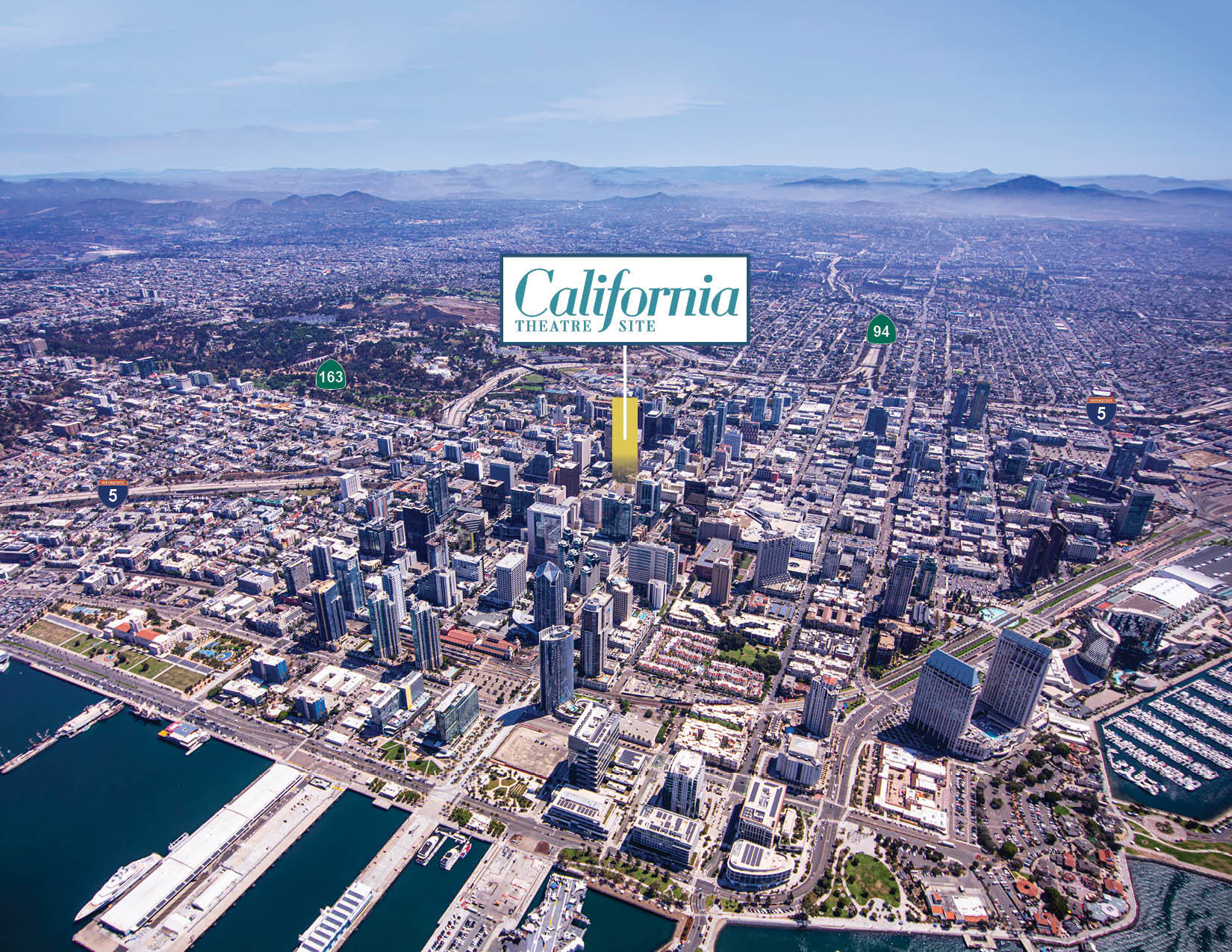 1122 Fourth Avenue, San Diego, CA à vendre Aérien- Image 1 de 4