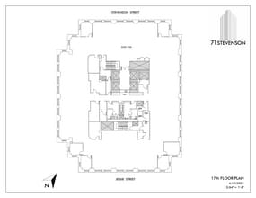 71 Stevenson St, San Francisco, CA for lease Floor Plan- Image 1 of 1