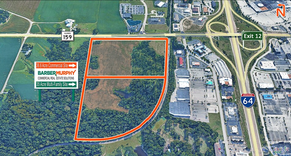 IL-159 and I-64, Fairview Heights, IL for sale Building Photo- Image 1 of 3