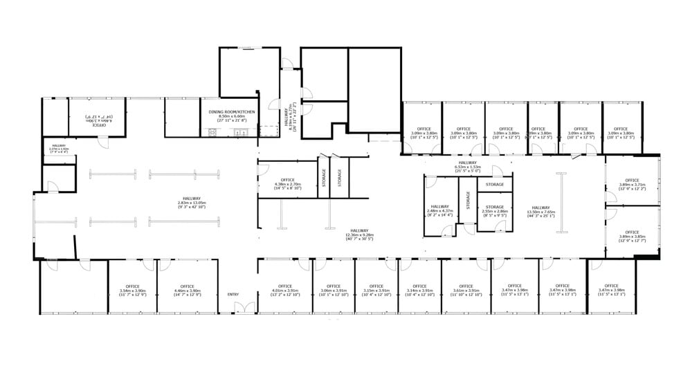 5106 S Thompson St, Springdale, AR for lease - Floor Plan - Image 2 of 12