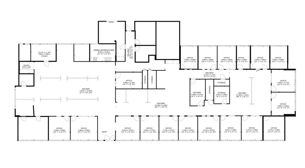 5106 S Thompson St, Springdale, AR à louer - Plan d’étage - Image 2 de 12