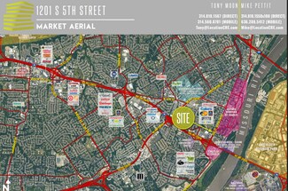 Plus de détails pour 1201 South 5th Street, Saint Charles, MO - Terrain à louer