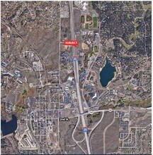 1945 Deer Creek Rd, Monument, CO - Aérien  Vue de la carte