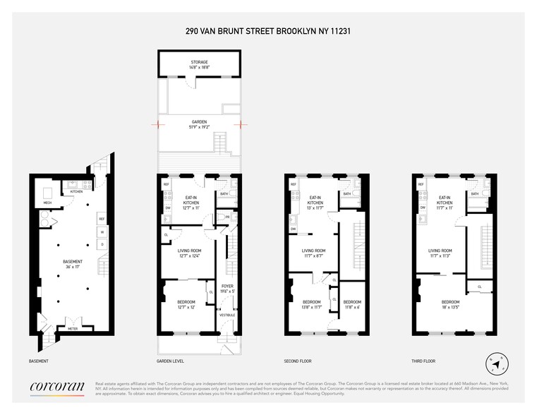 290 Van Brunt St, Brooklyn, NY à vendre - Plan d’étage - Image 2 de 15