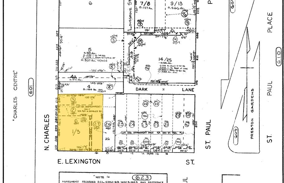 201 N Charles St, Baltimore, MD à louer - Plan cadastral - Image 3 de 28