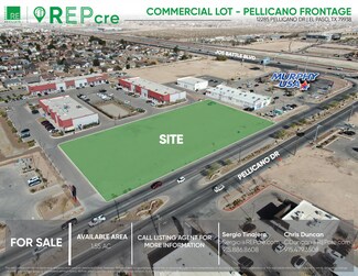 Plus de détails pour 12285 Pellicano Dr, El Paso, TX - Terrain à vendre