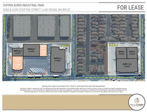 5050 Steptoe St, Las Vegas, NV for lease Site Plan- Image 2 of 4