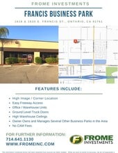 1616 E Francis St, Ontario, CA for lease Interior Photo- Image 2 of 6