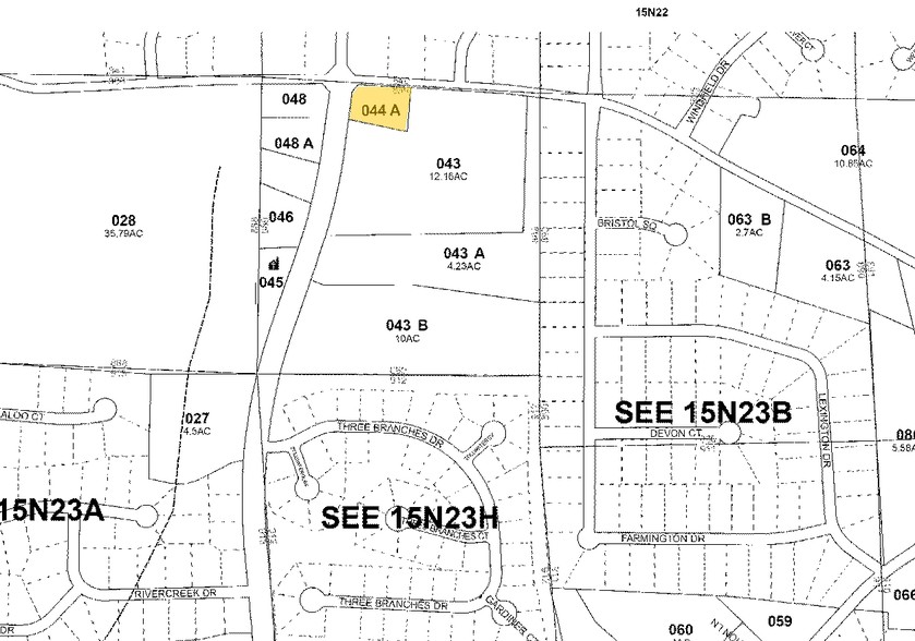 514 Arnold Mill Rd, Woodstock, GA à louer - Plan cadastral - Image 2 de 5