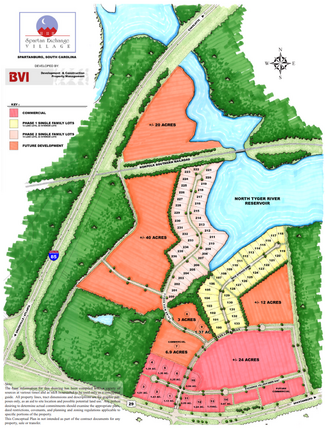 Plus de détails pour 208 Exchange Village Dr E, Spartanburg, SC - Terrain à vendre