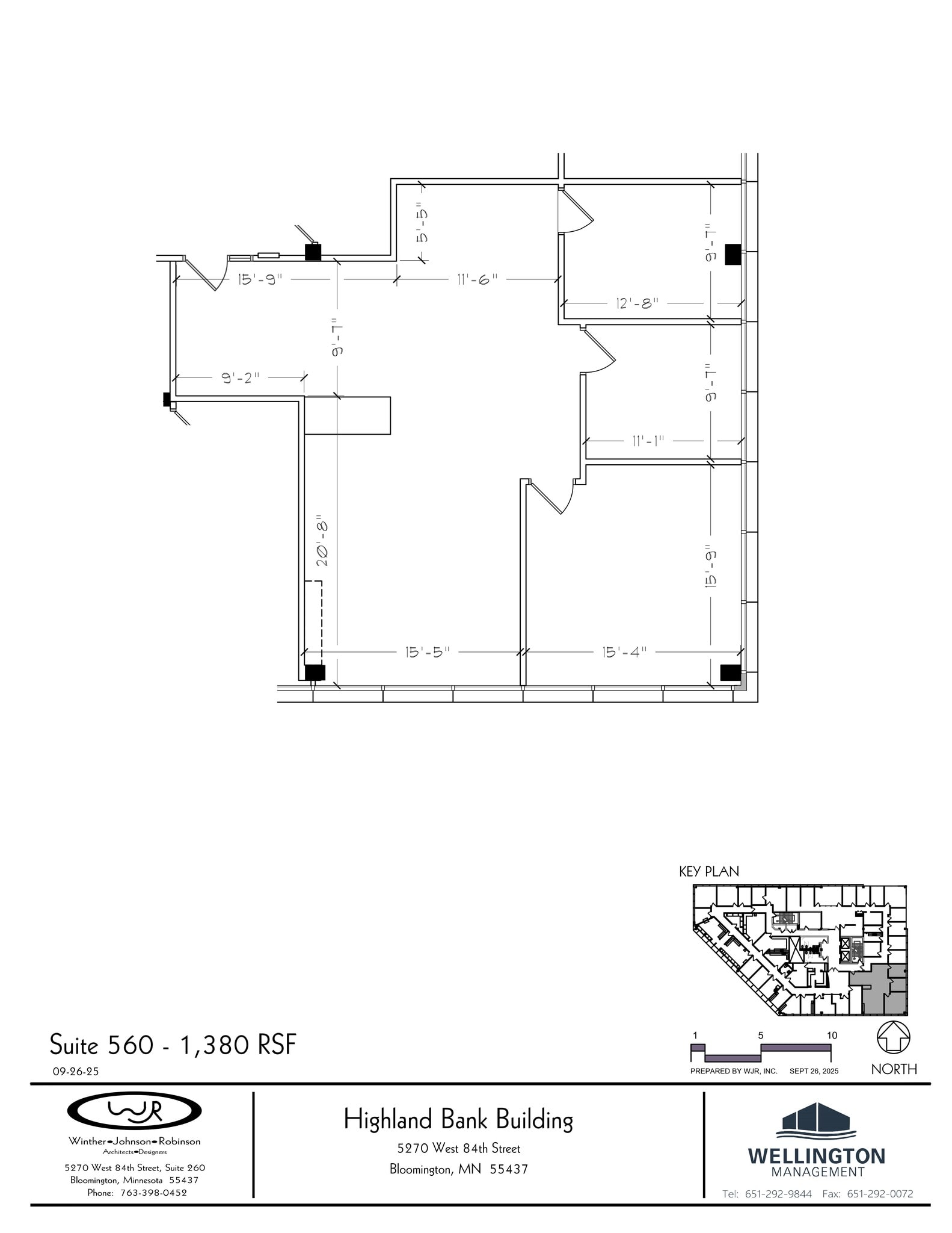 5270 W 84th St, Bloomington, MN à louer Plan de site- Image 1 de 7