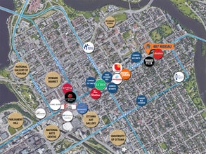 487-497 Rideau St, Ottawa, ON for lease Building Photo- Image 2 of 2